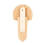 Walnut&#32;Hollow&#32;Turkey&#32;Display&#32;Kit&#32;Oak&#32;Back&#32;View&#32;With&#32;Hanger&#32;477951&#32;ST04